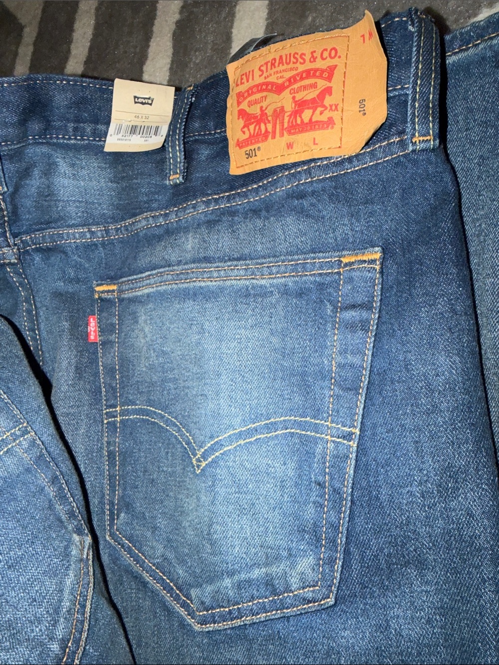 Men’s 46X32 Levi’s 501 Jeans / NEW